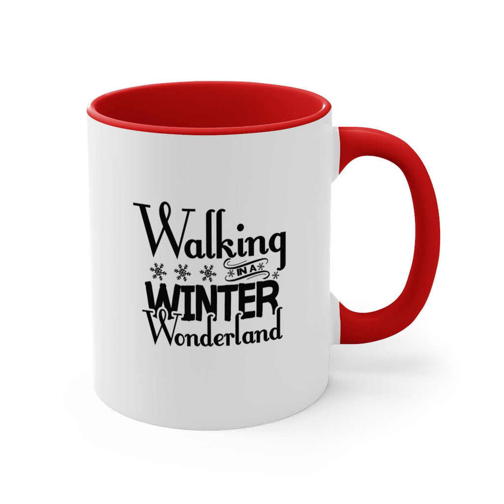 Walking in a Winter Wonderland 437#- winter-Mug / Coffee Cup