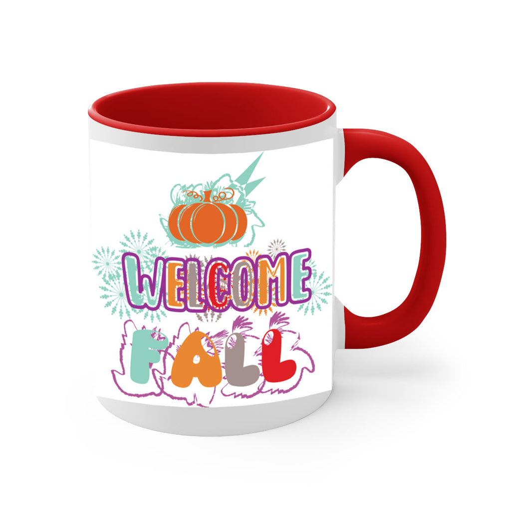 WelcomeFalldesign 638#- fall-Mug / Coffee Cup