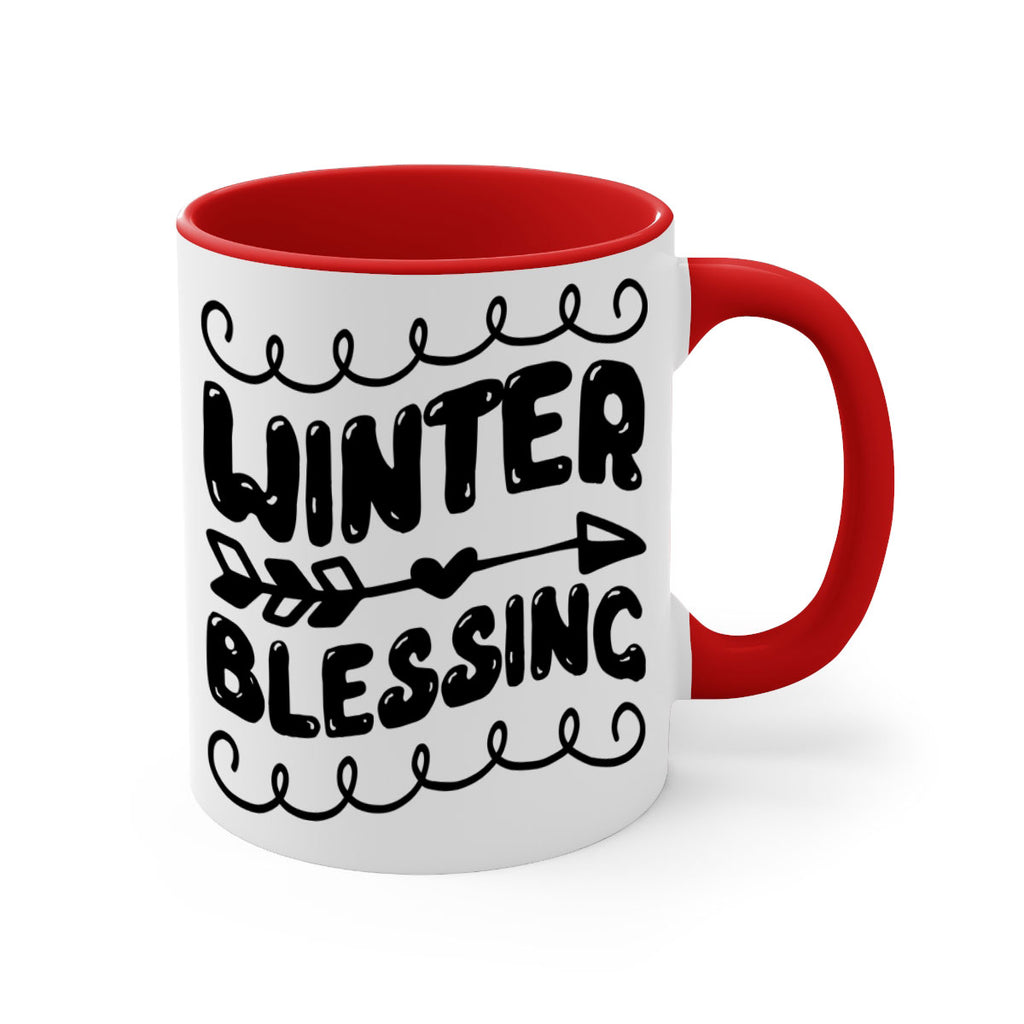 Winter Blessing 545#- winter-Mug / Coffee Cup