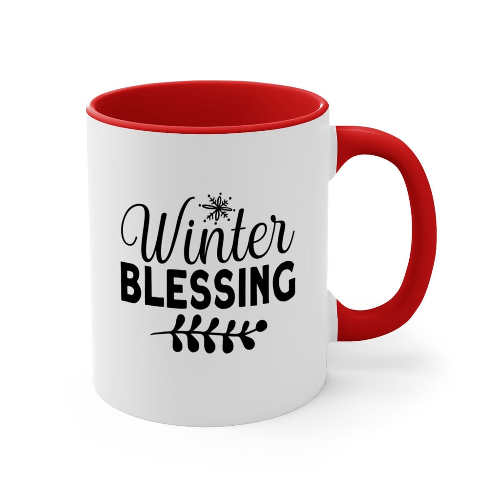 Winter Blessing488#- winter-Mug / Coffee Cup