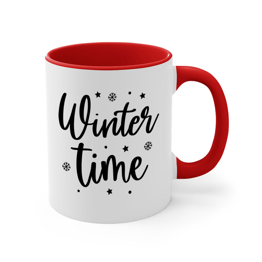 Winter Time 525#- winter-Mug / Coffee Cup