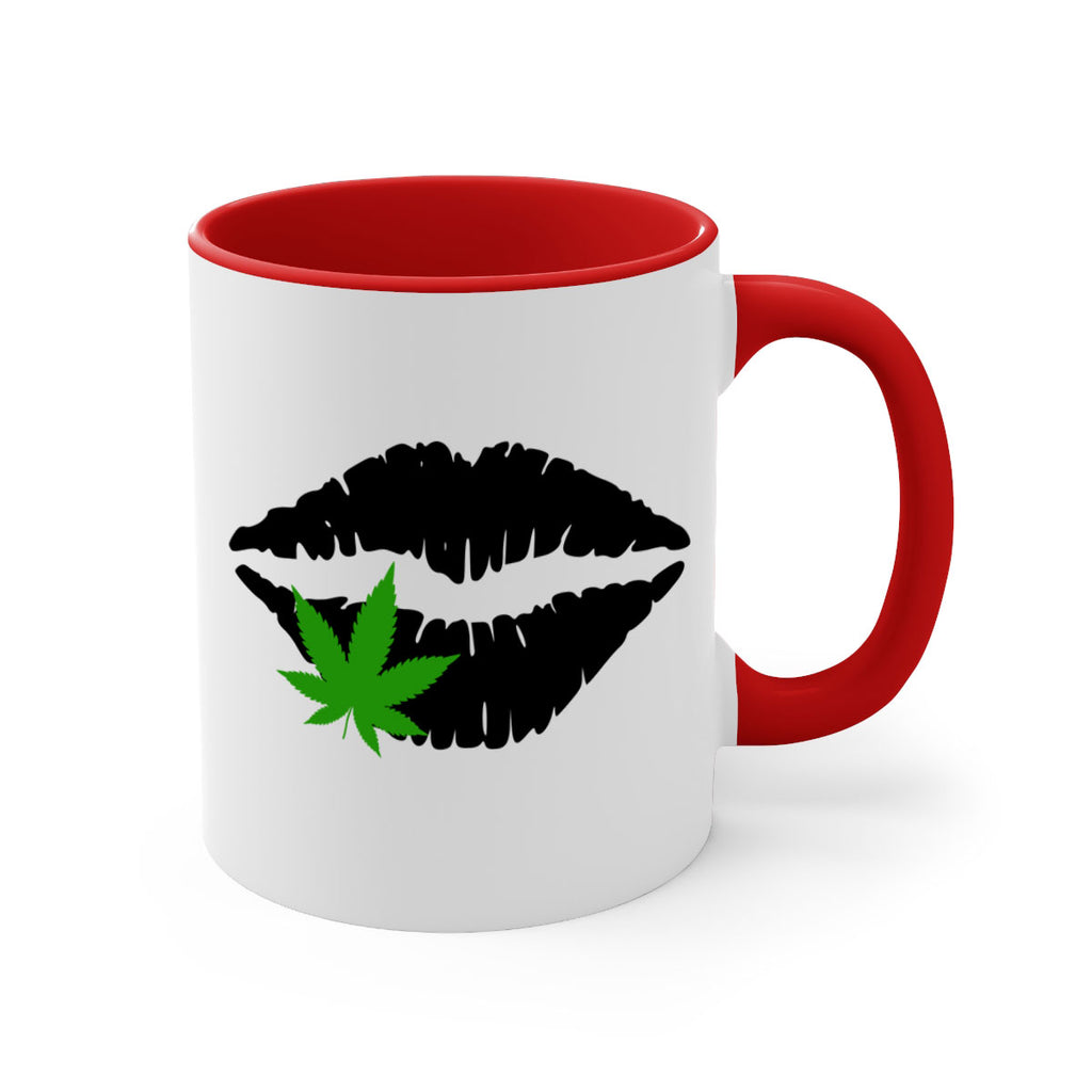 cannabis lips 47#- marijuana-Mug / Coffee Cup