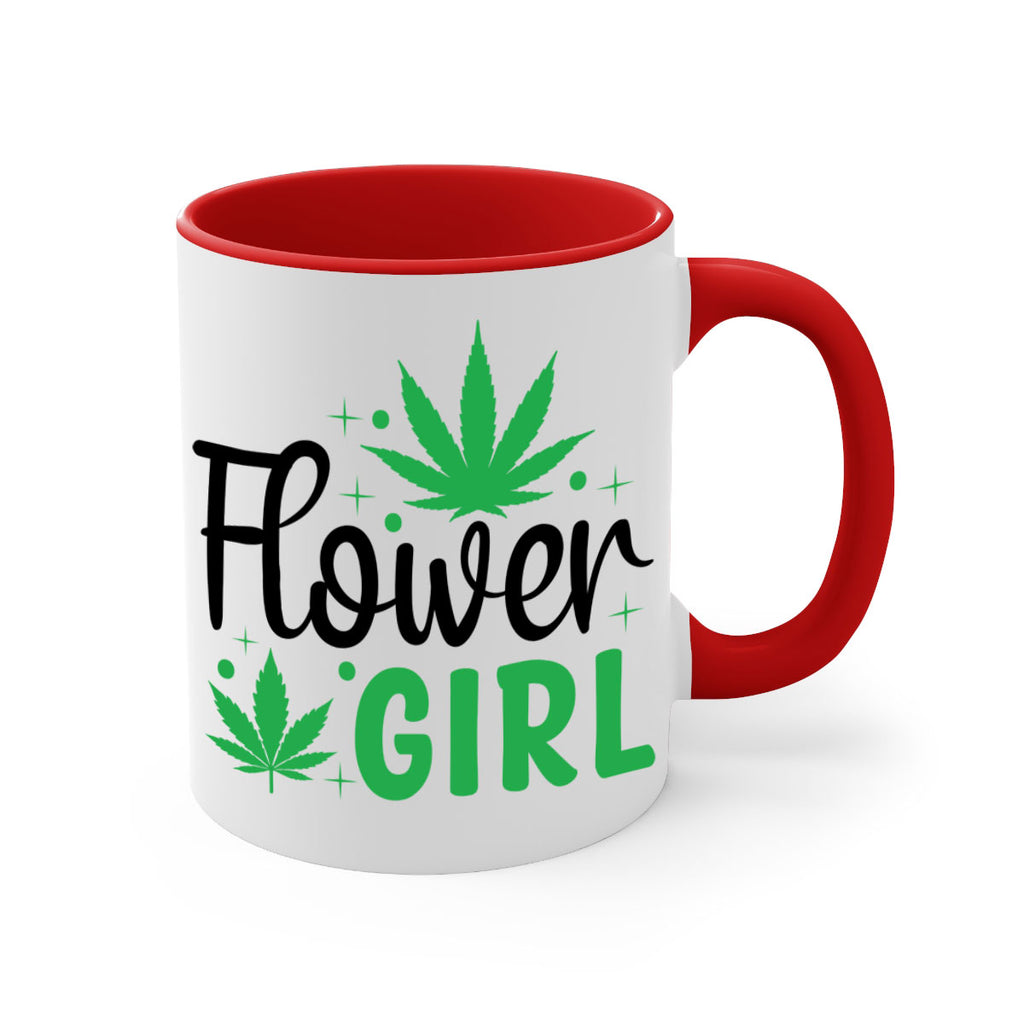 flower girl 83#- marijuana-Mug / Coffee Cup