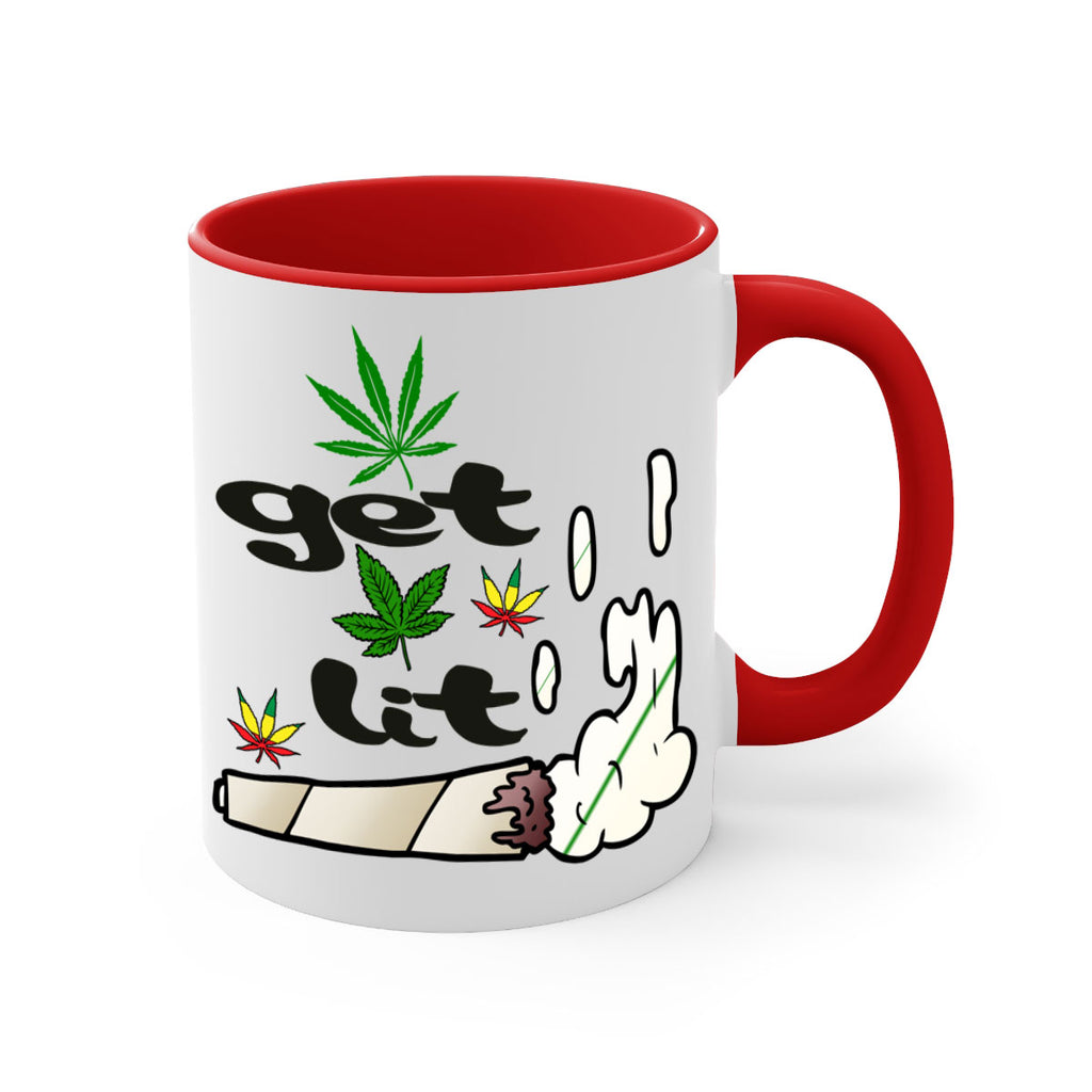 get lit 91#- marijuana-Mug / Coffee Cup