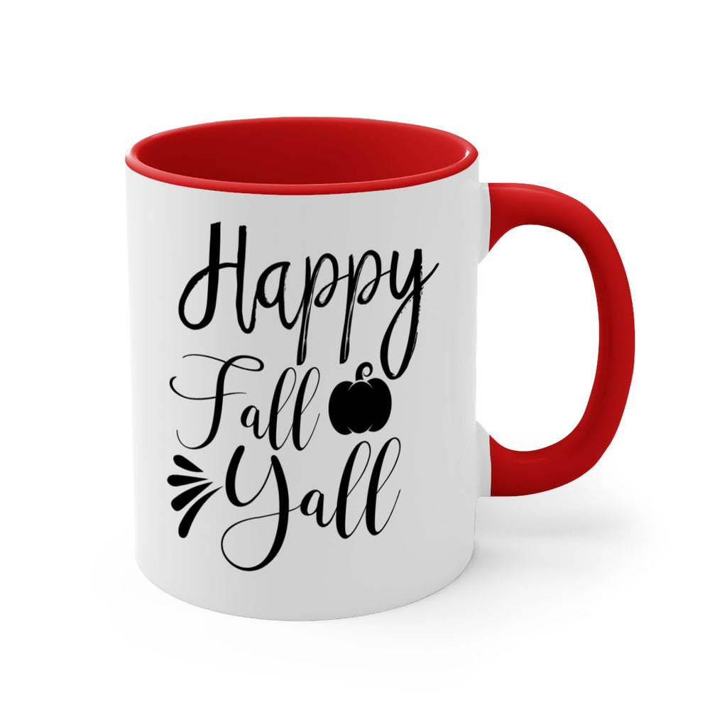 happy fall yall 231#- fall-Mug / Coffee Cup