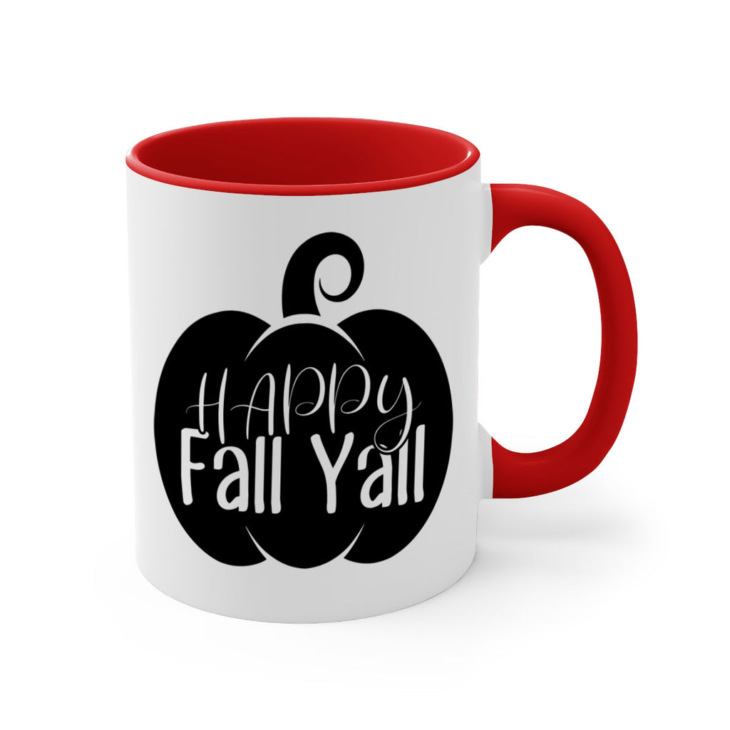 happy fall yall 235#- fall-Mug / Coffee Cup