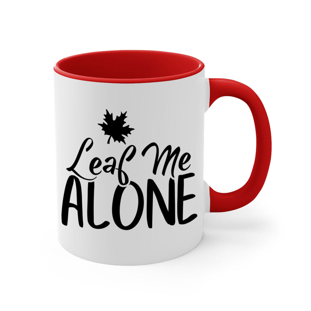 leaf me alone 386#- fall-Mug / Coffee Cup