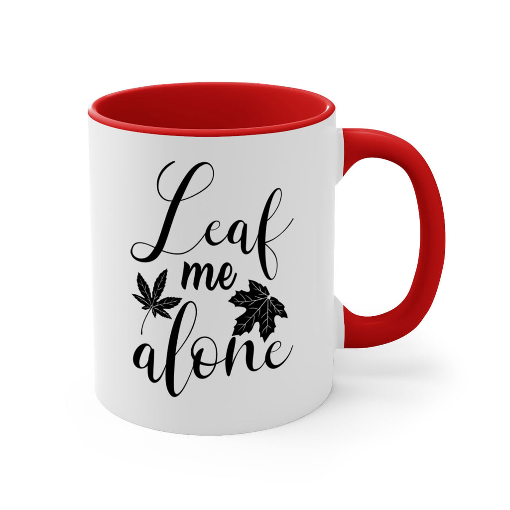leaf me alone 387#- fall-Mug / Coffee Cup