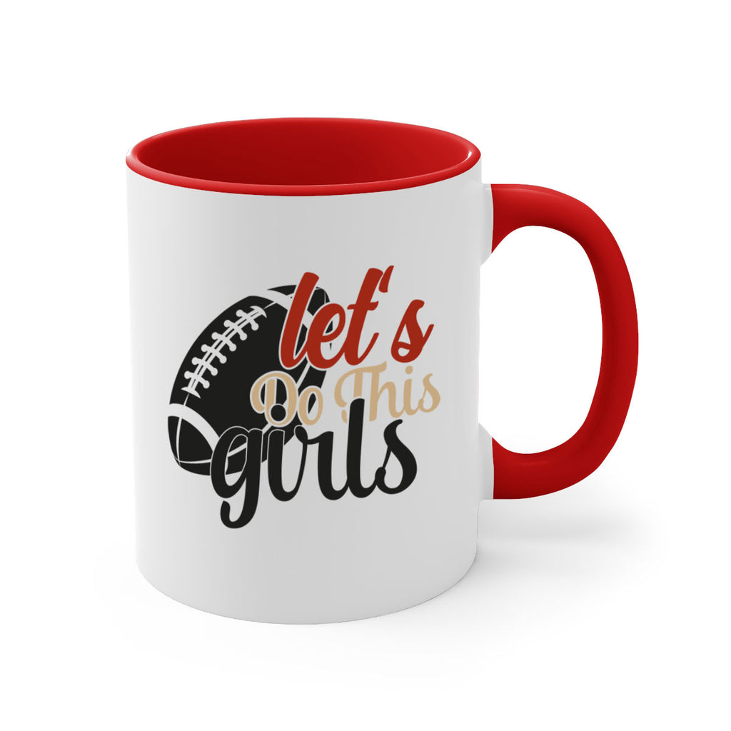 lets do this girls 2282#- softball-Mug / Coffee Cup