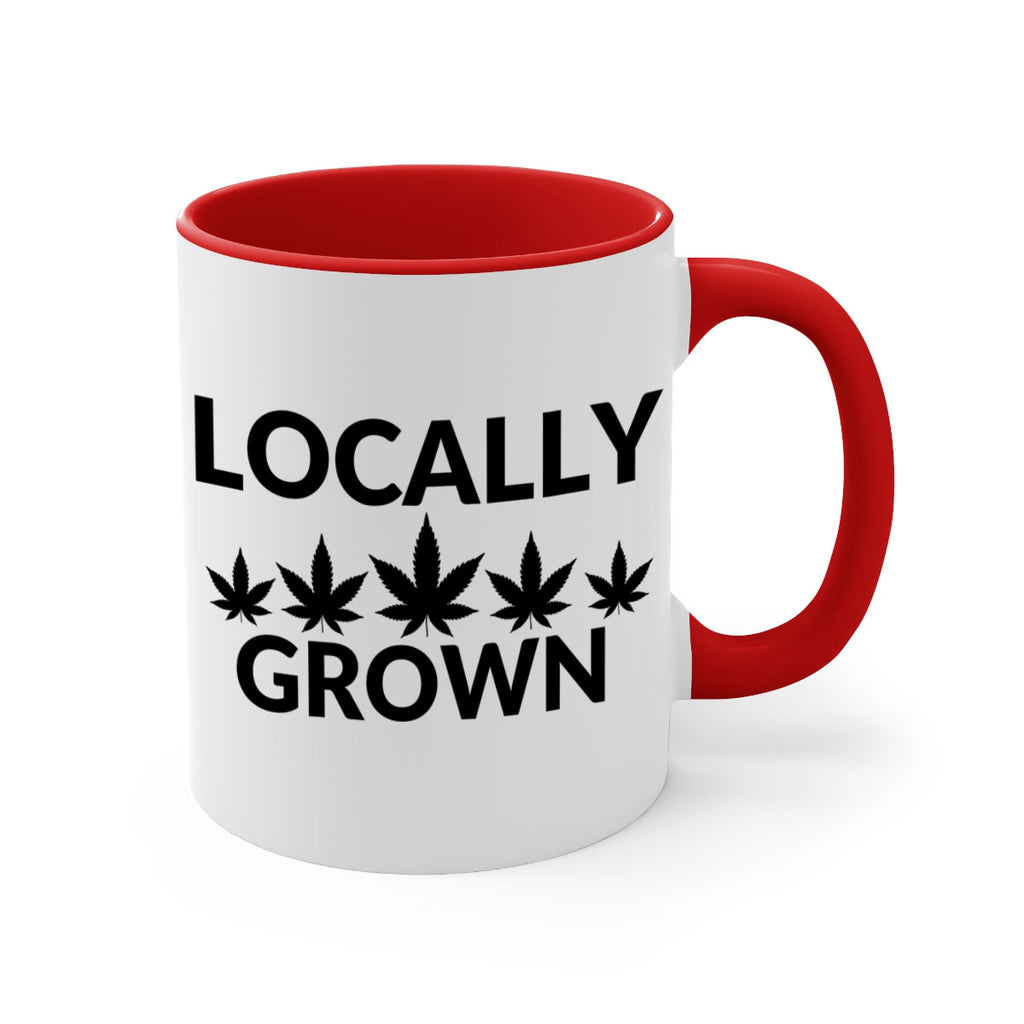 locally grown weed 186#- marijuana-Mug / Coffee Cup