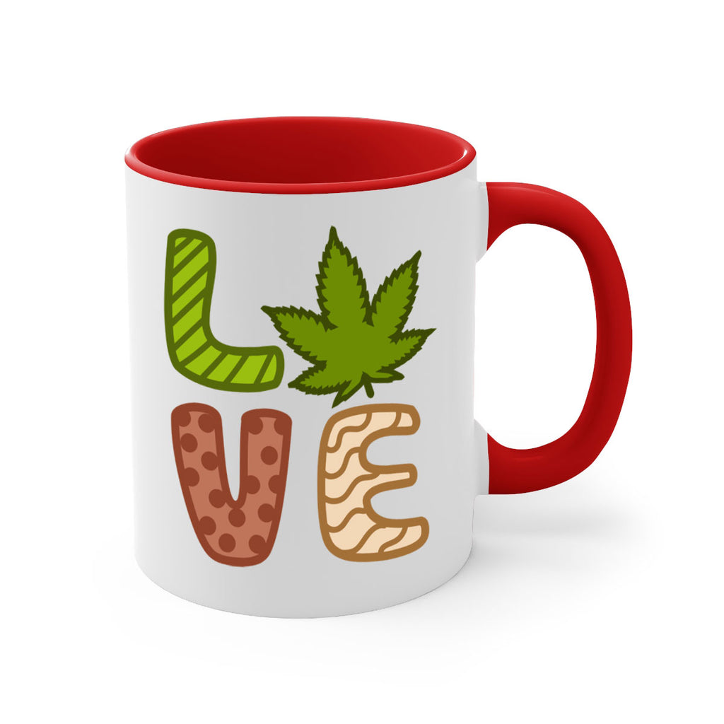 love weed 193#- marijuana-Mug / Coffee Cup