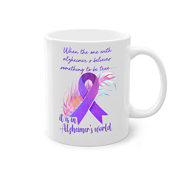 AlzheimerS Awareness Purple Ribbon 17#- alzheimers-Mug / Coffee Cup