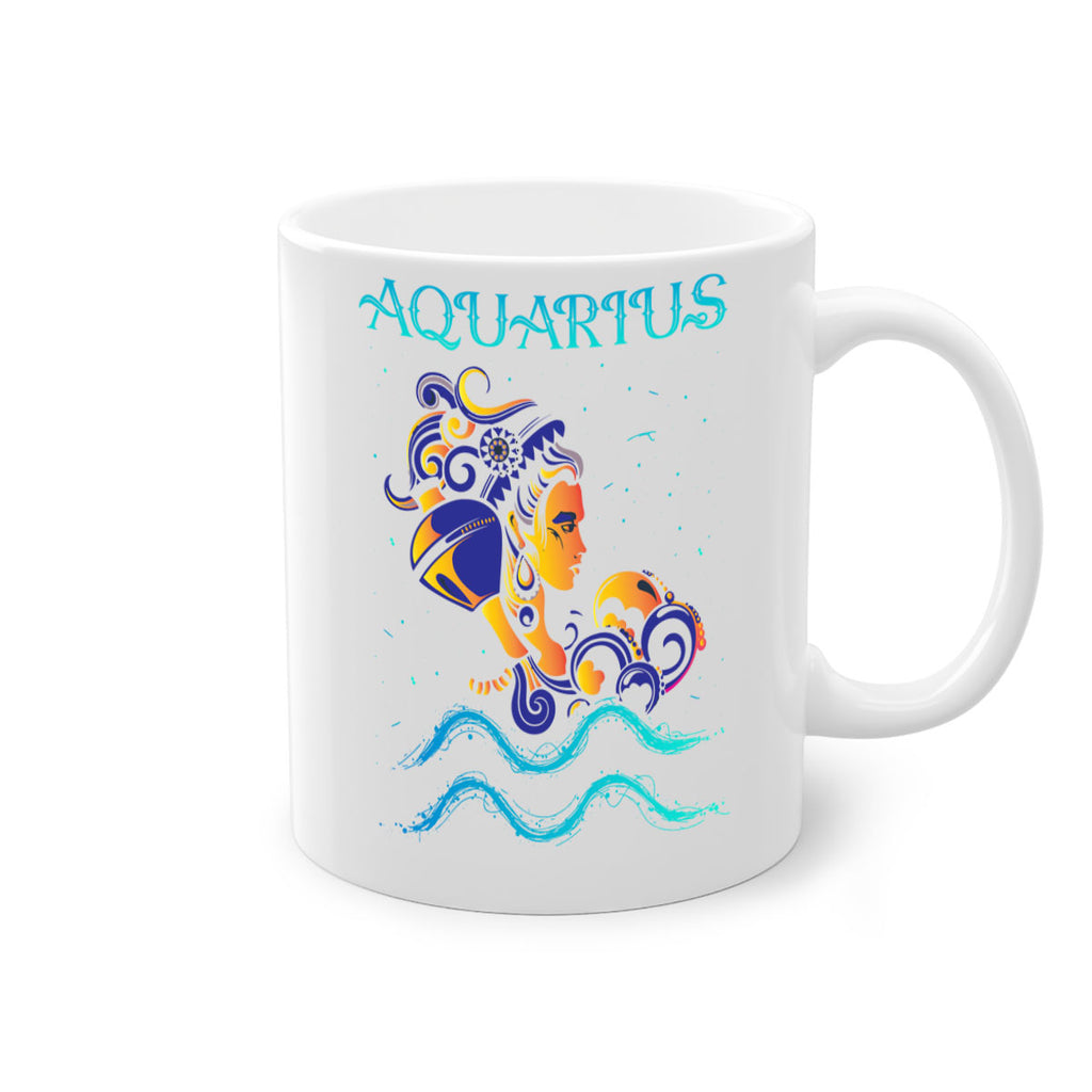 AquariusZodiac 76#- zodiac-Mug / Coffee Cup