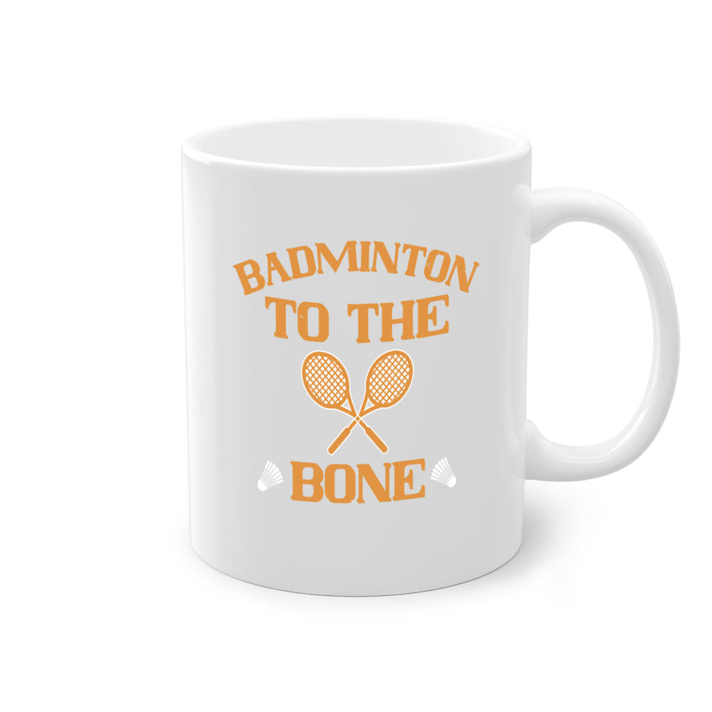 Badminton to the Bone 2344#- badminton-Mug / Coffee Cup
