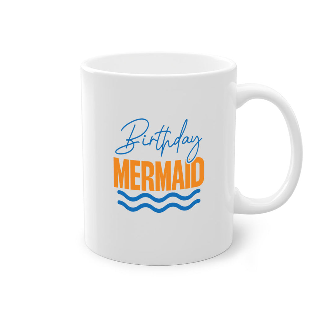 Birthday Mermaid 73#- mermaid-Mug / Coffee Cup