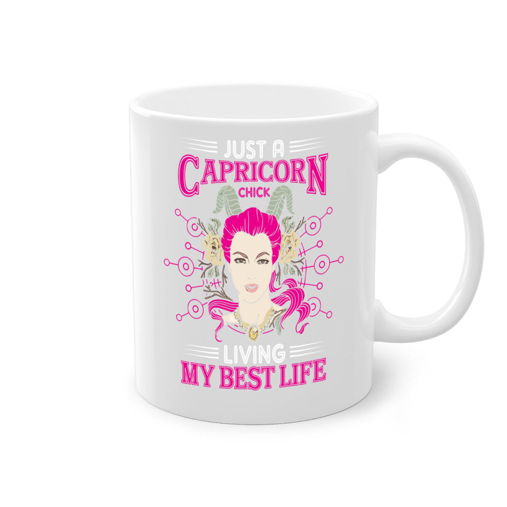 Capricorn chick 193#- zodiac-Mug / Coffee Cup