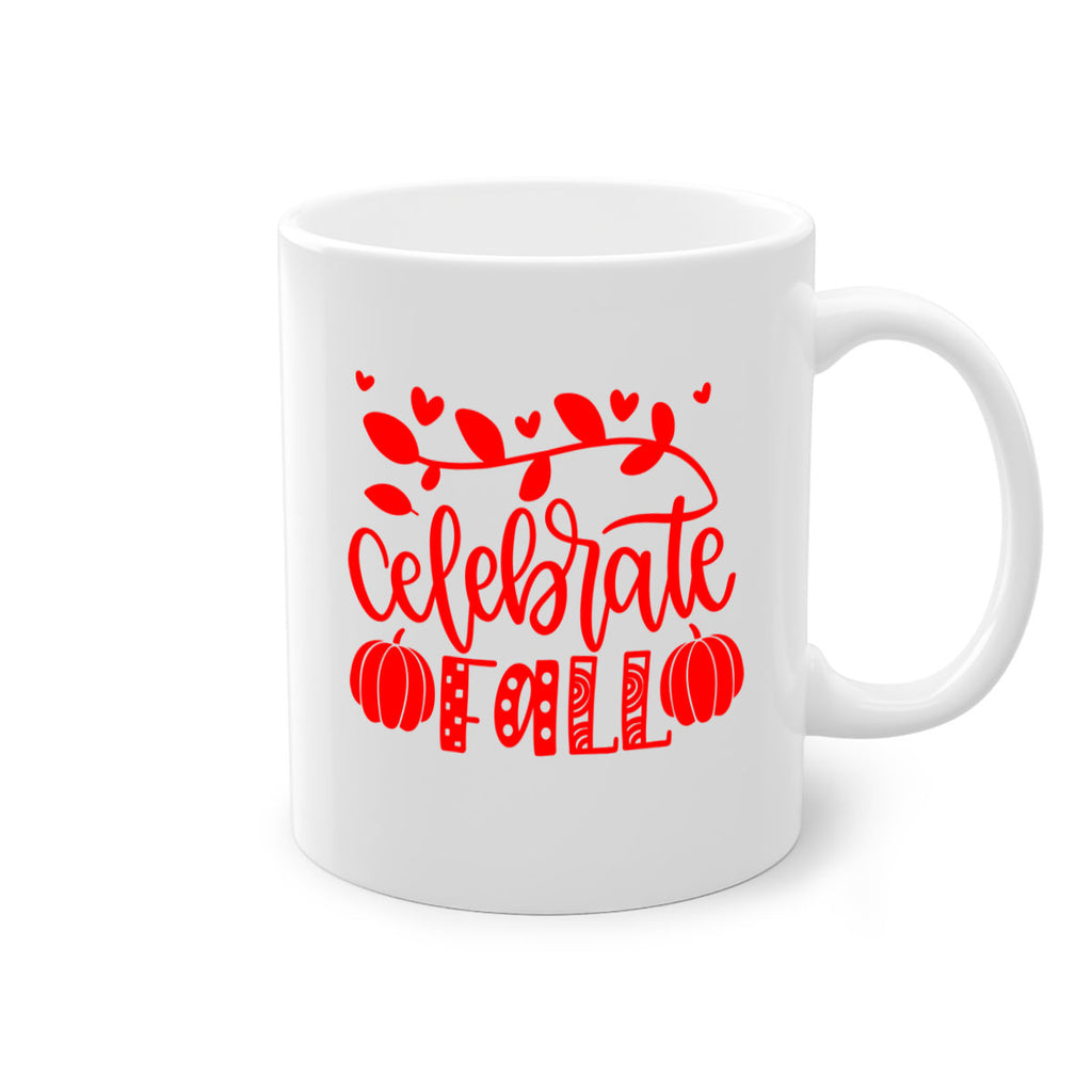 Celebrate Fall 59#- fall-Mug / Coffee Cup