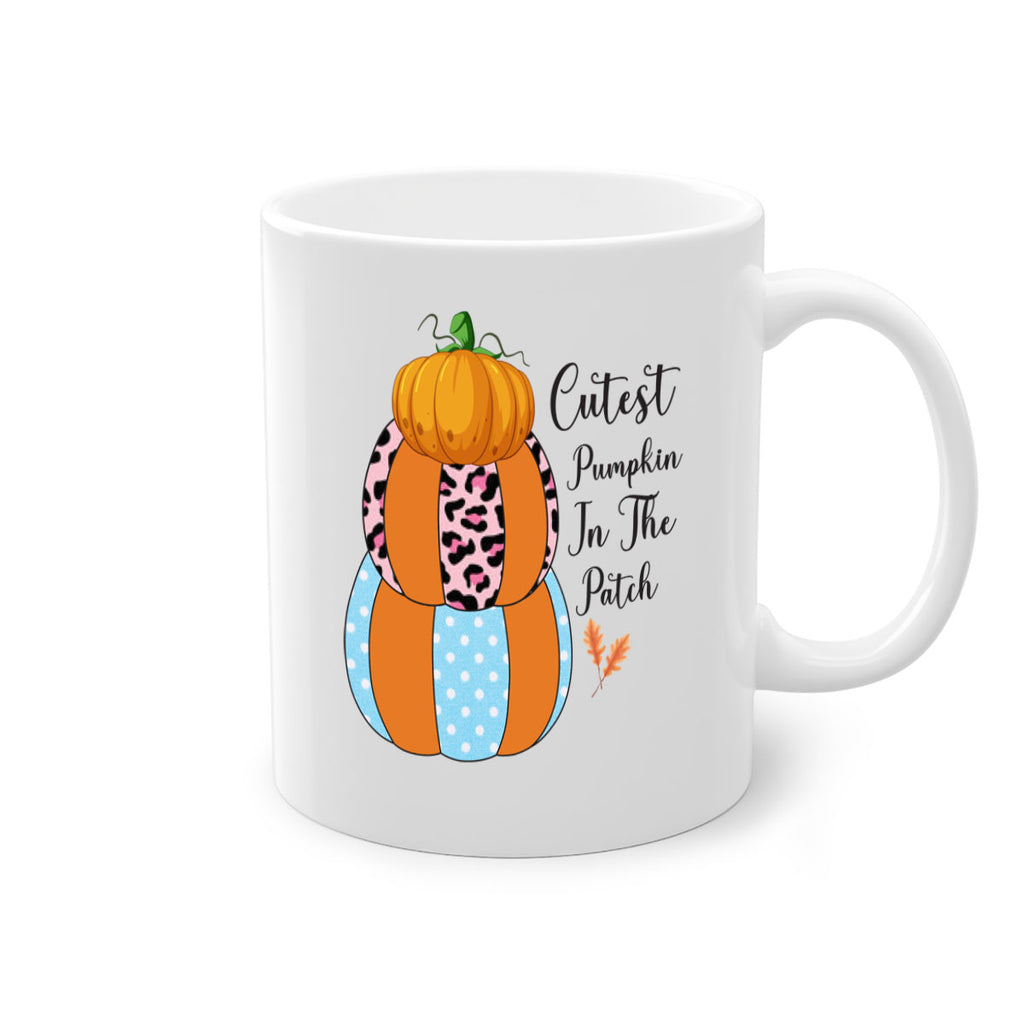 Cutest Pumpkin in the Patch 64#- fall-Mug / Coffee Cup