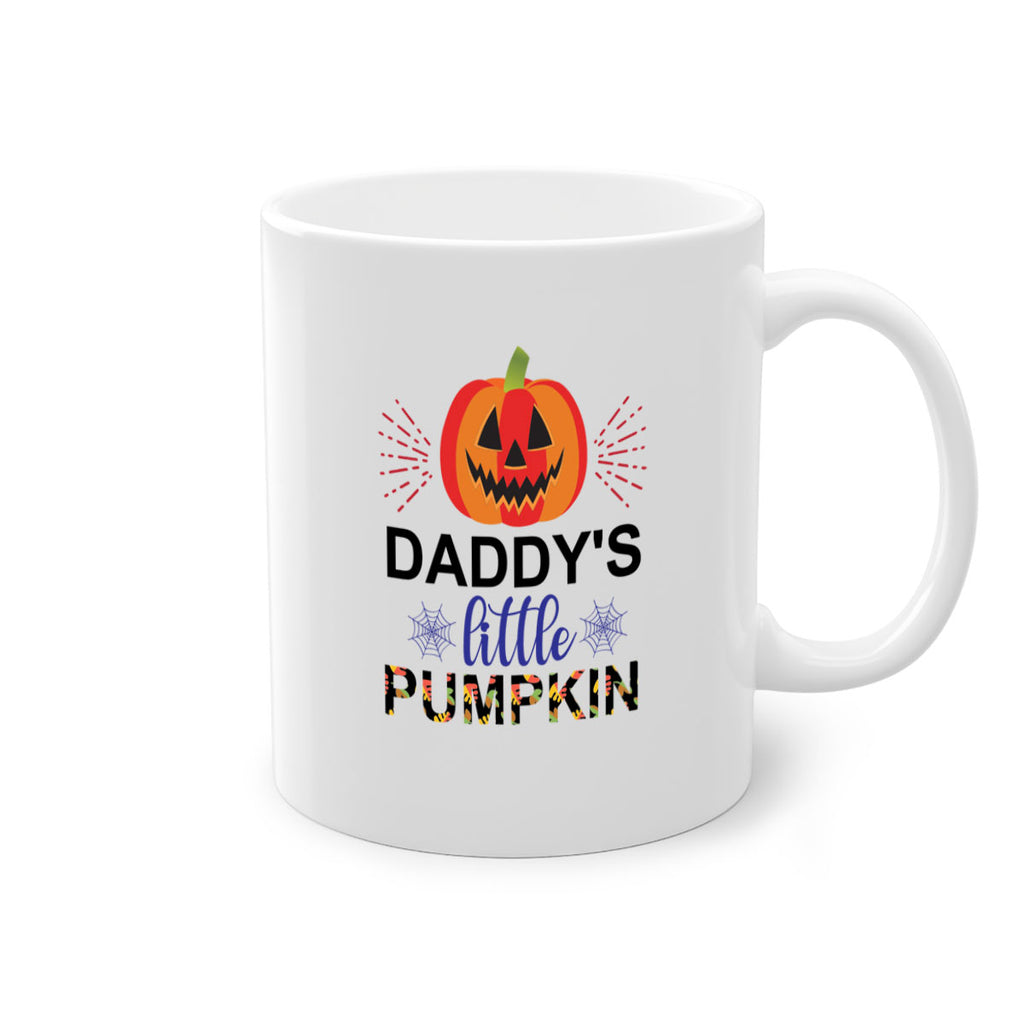Daddyslittlepumpkin 68#- fall-Mug / Coffee Cup