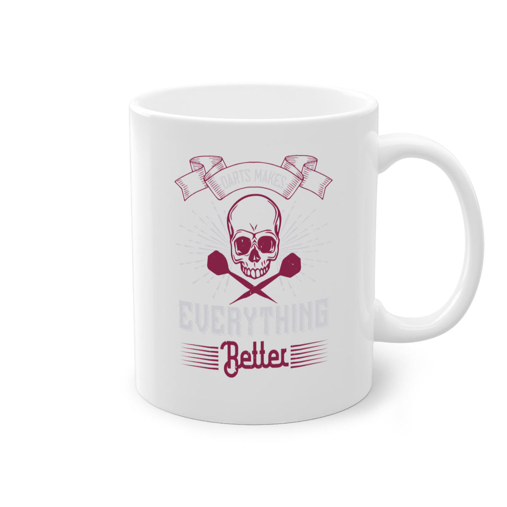 Darts Makes Everything Better 2331#- darts-Mug / Coffee Cup