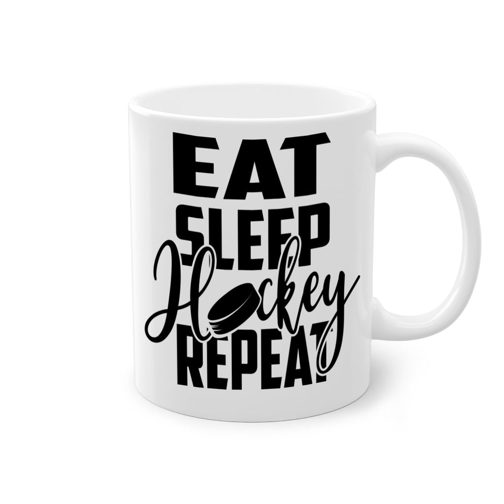 Eat Sleep Hockey Repeat 1311#- hockey-Mug / Coffee Cup