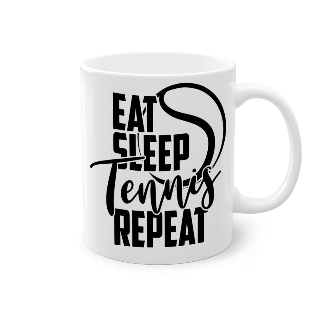 Eat Sleep Tennis Repeat 1292#- tennis-Mug / Coffee Cup