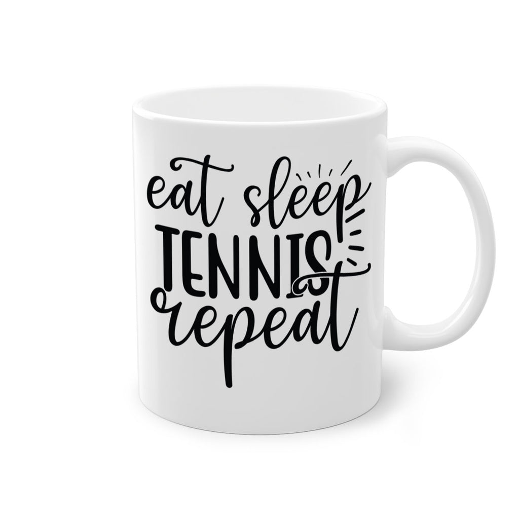 Eat sleep Tennis repeat 1293#- tennis-Mug / Coffee Cup