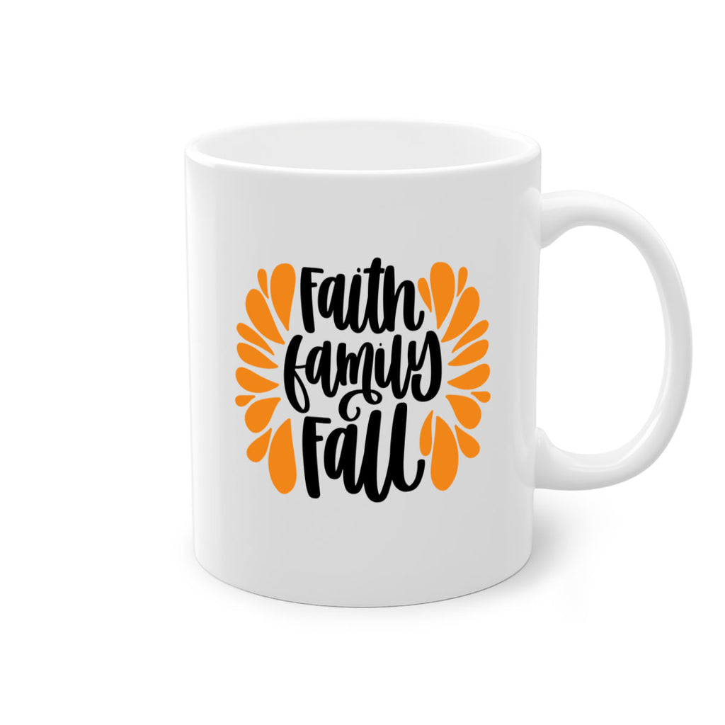 Faith Family Fall 481#- fall-Mug / Coffee Cup