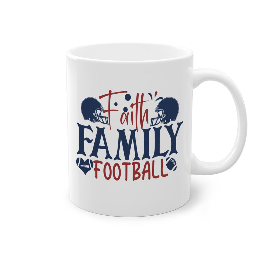 Faith family football 1546#- football-Mug / Coffee Cup