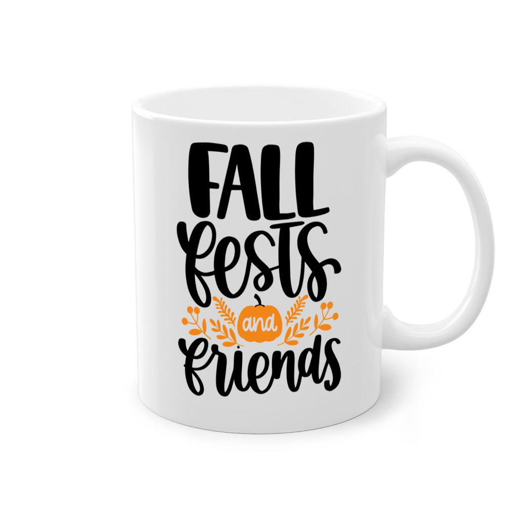 Fall Fests And Friends 484#- fall-Mug / Coffee Cup