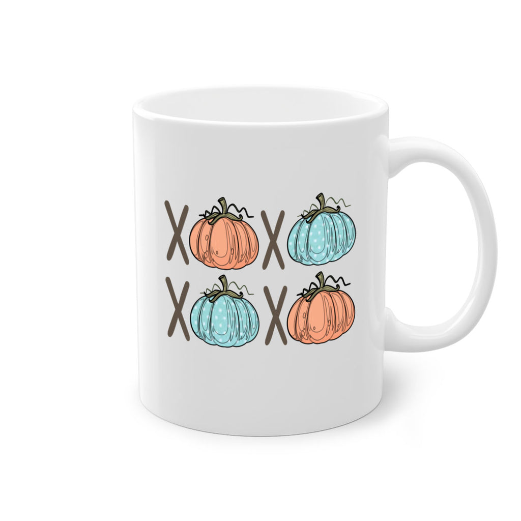 Fall Pumpkin XOXO 129#- fall-Mug / Coffee Cup