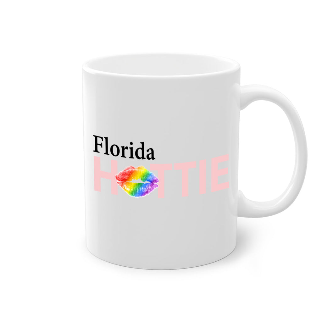 Florida Hottie with rainbow lips 9#- Hottie Collection-Mug / Coffee Cup