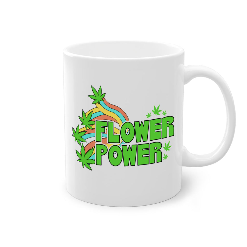 Flower Power Cannabis leaf 86#- marijuana-Mug / Coffee Cup