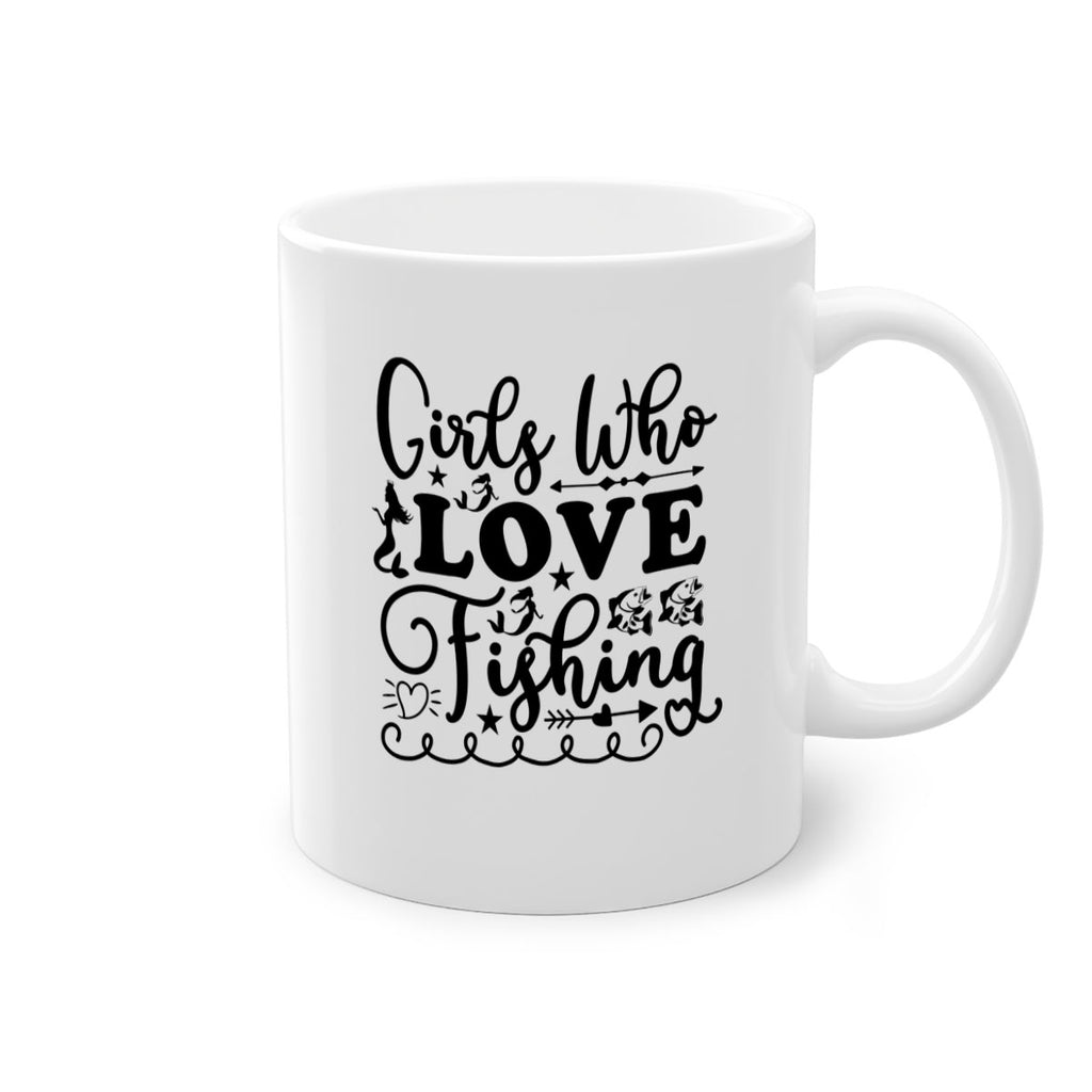 Girls Who Love Fishing 188#- mermaid-Mug / Coffee Cup