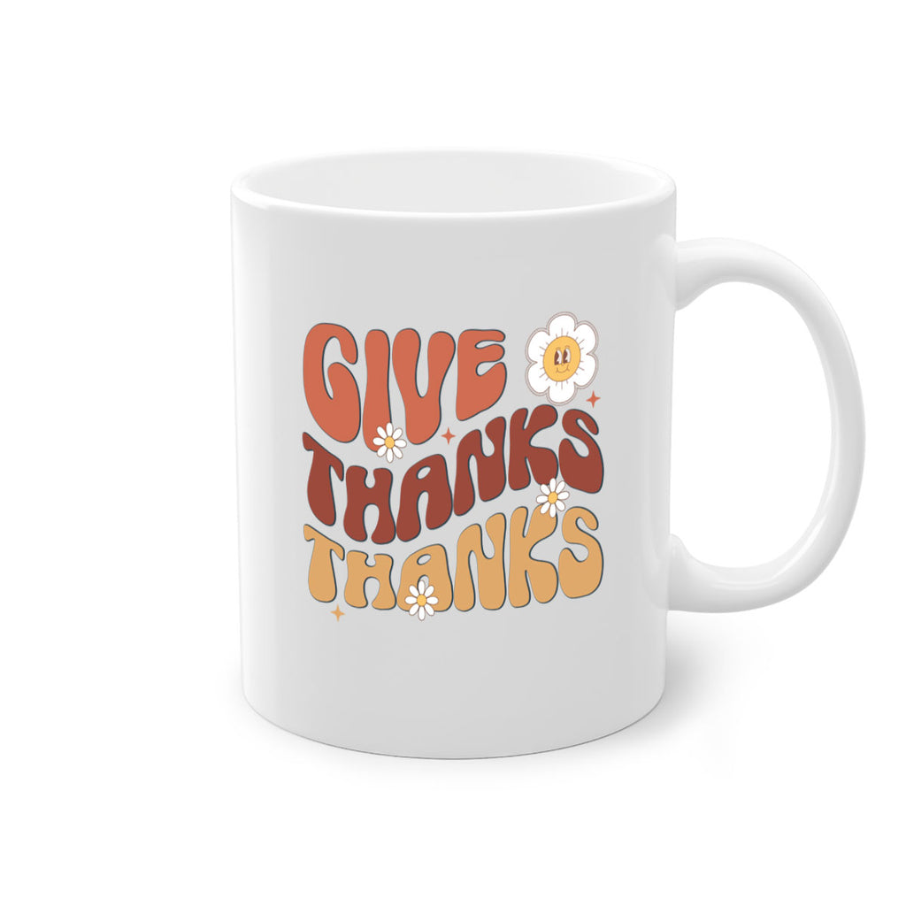 Give Thanks 196#- fall-Mug / Coffee Cup