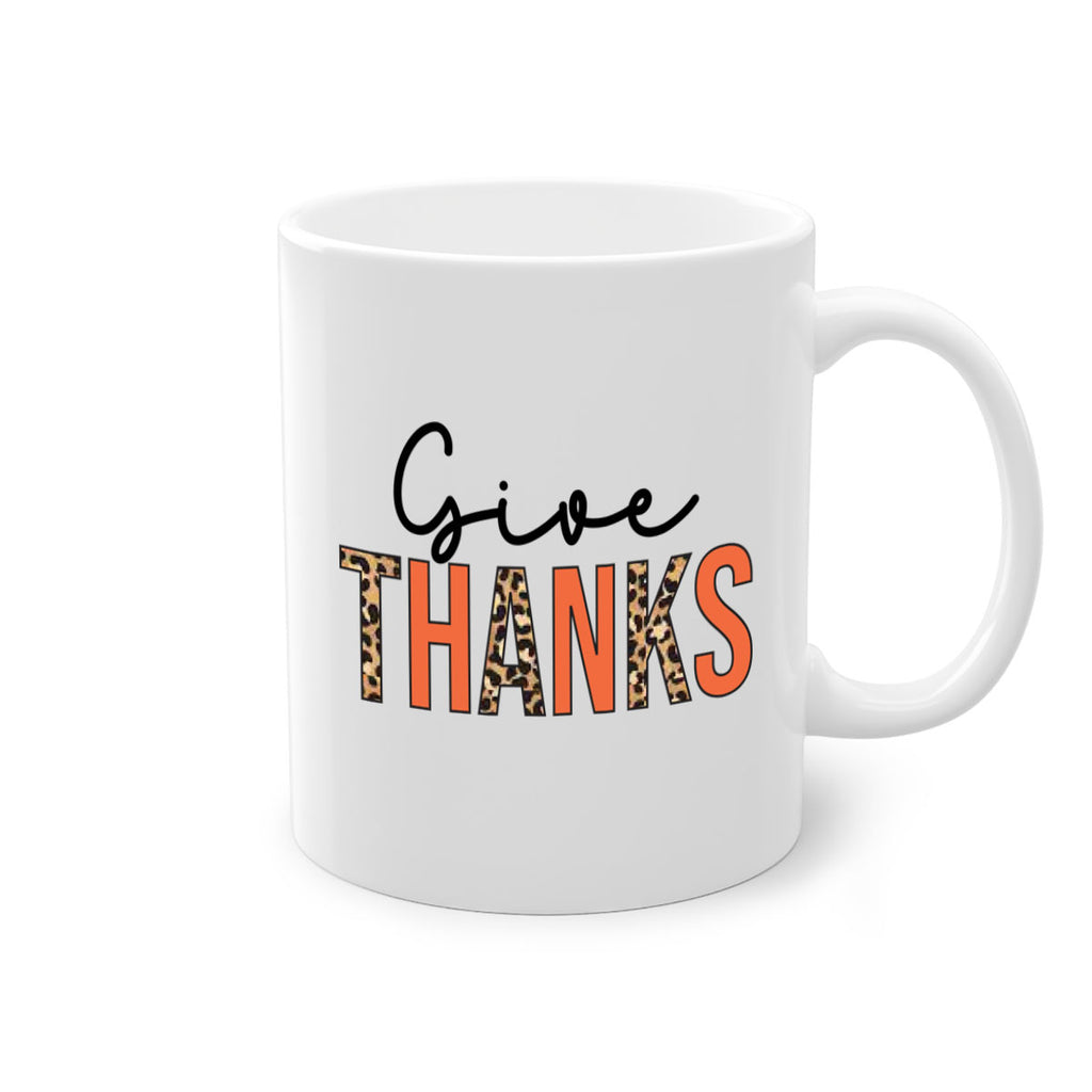 Give thanks 194#- fall-Mug / Coffee Cup