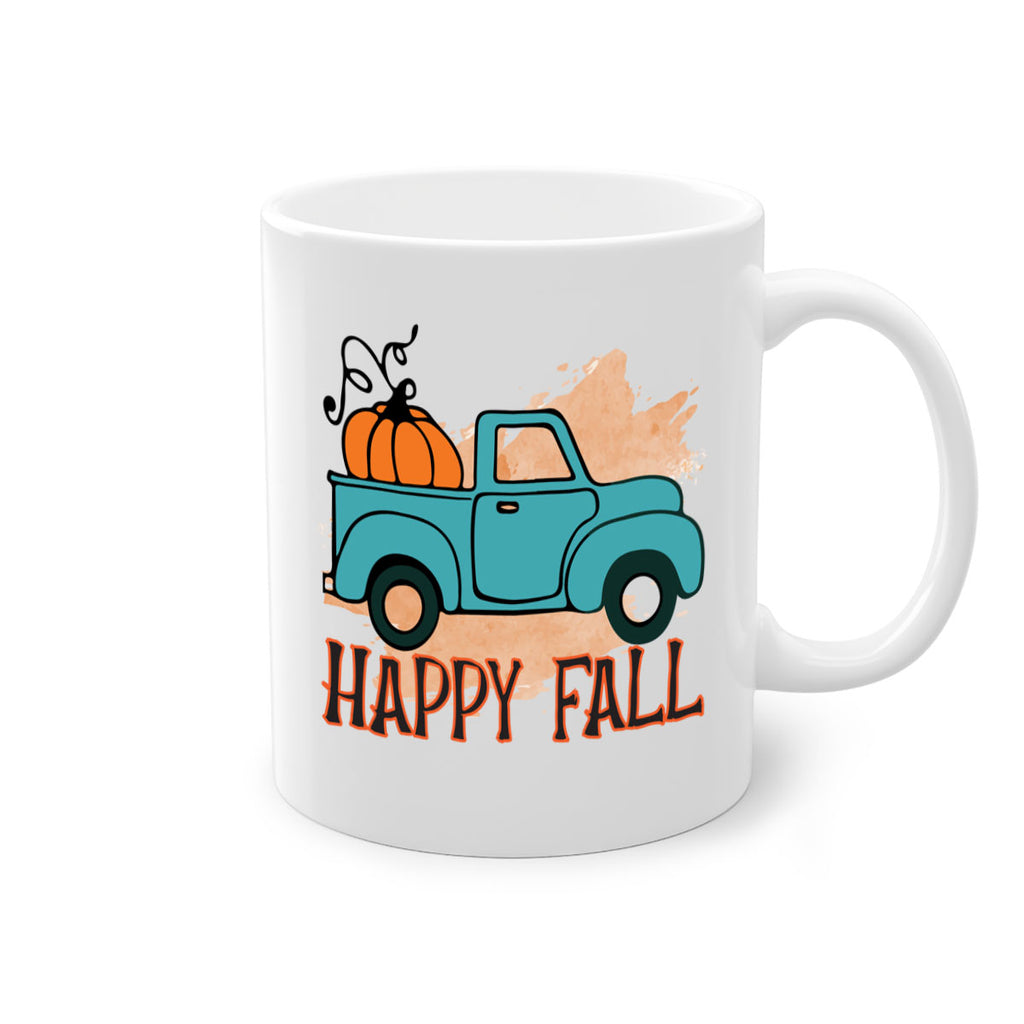 Happy Fall 220#- fall-Mug / Coffee Cup