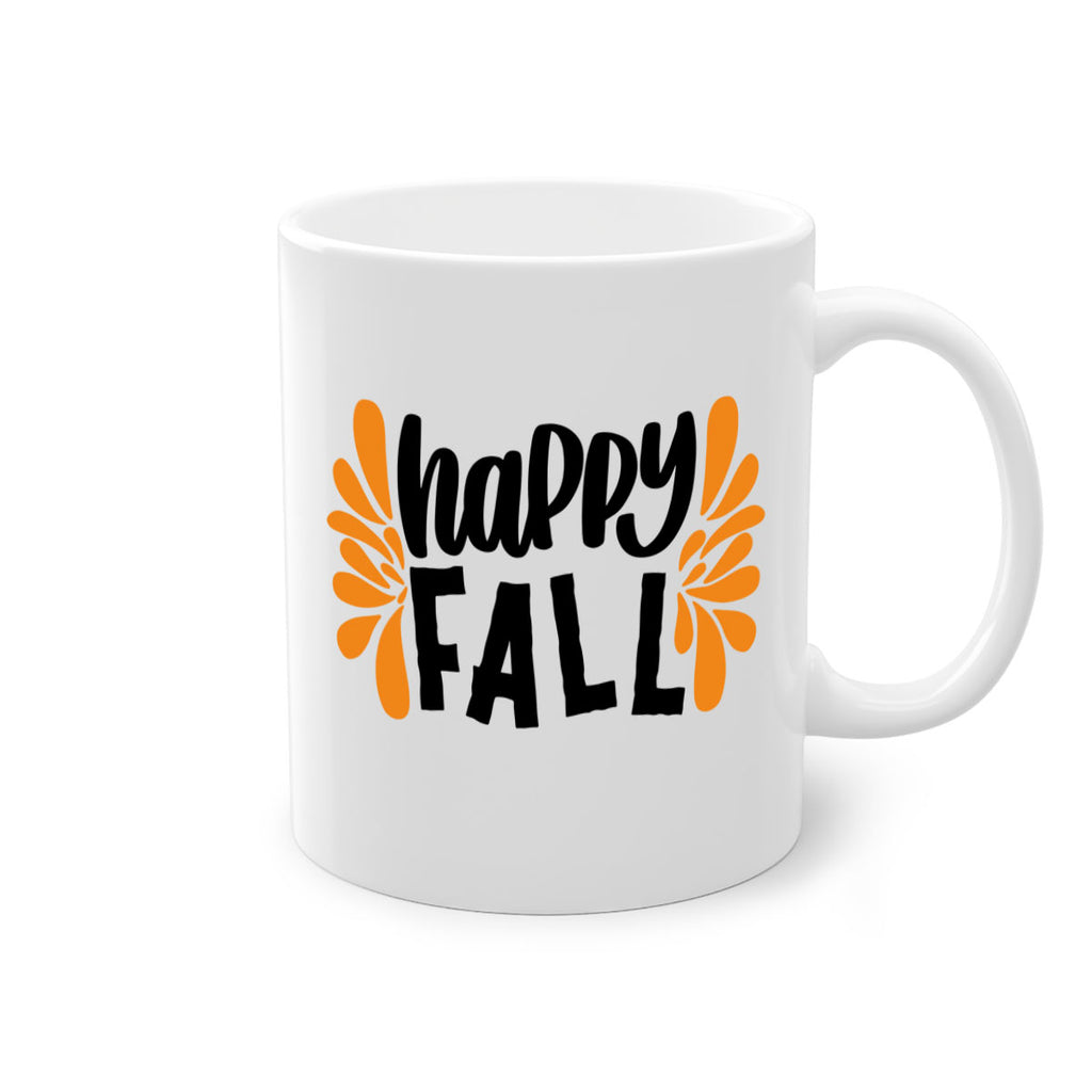 Happy Fall 491#- fall-Mug / Coffee Cup
