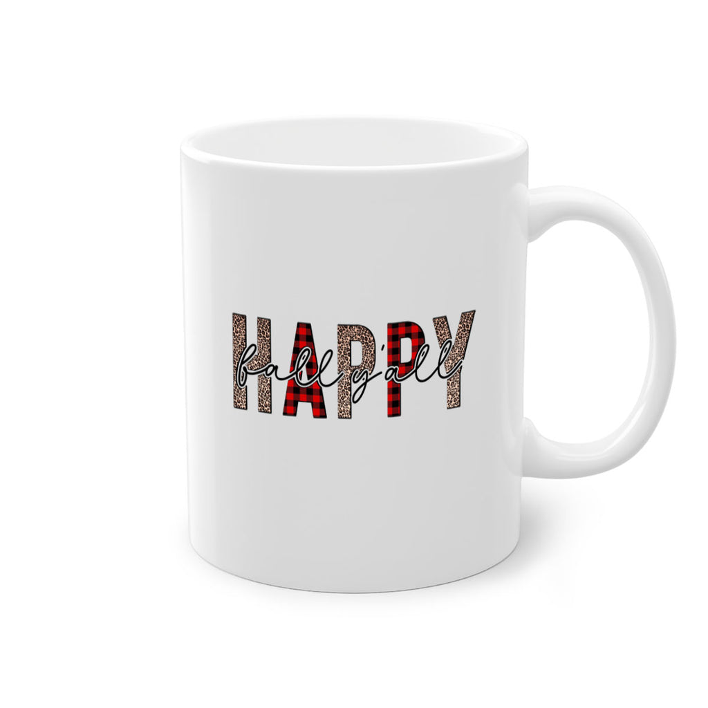 Happy Fall Y all 228#- fall-Mug / Coffee Cup