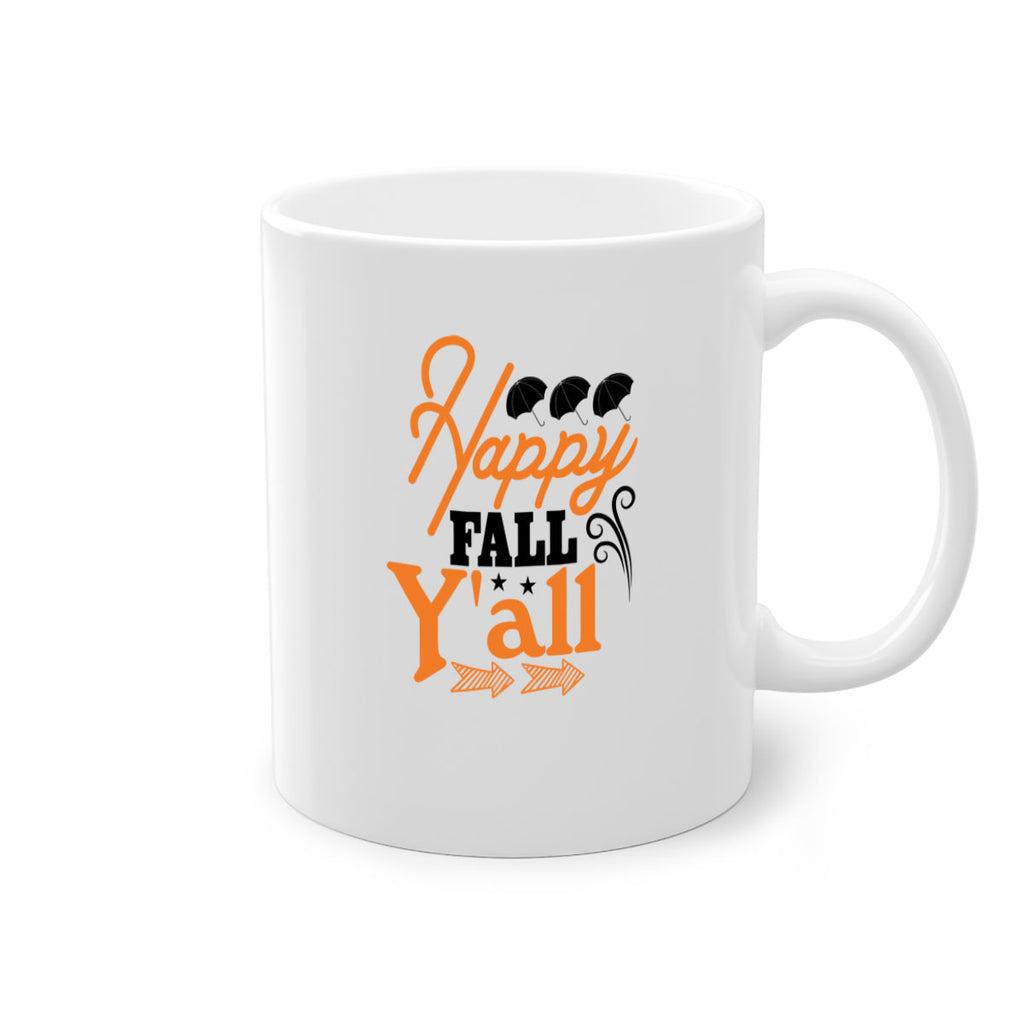 Happy Fall Yall 234#- fall-Mug / Coffee Cup