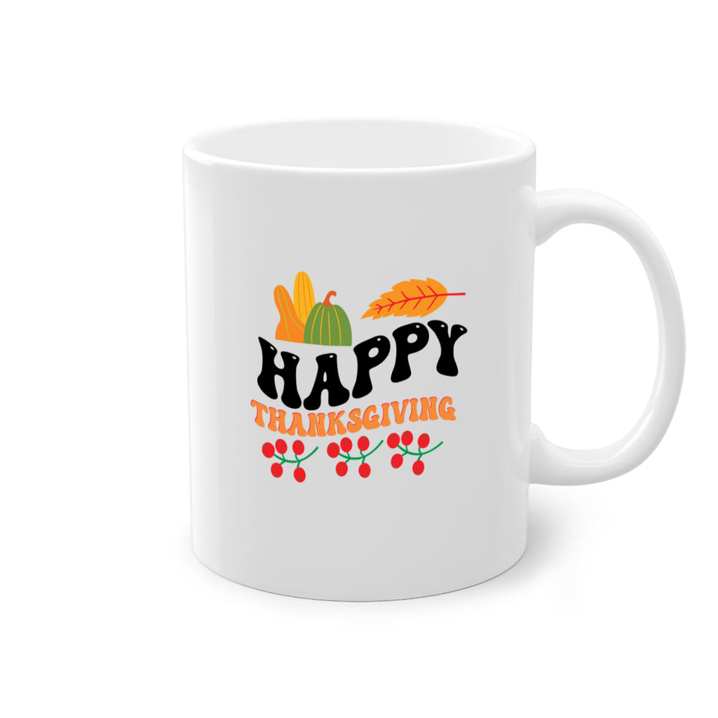 Happy Thanksgiving 251#- fall-Mug / Coffee Cup