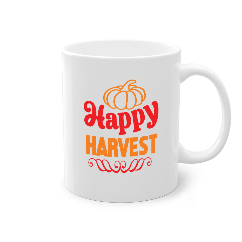 HappyHarvest 256#- fall-Mug / Coffee Cup