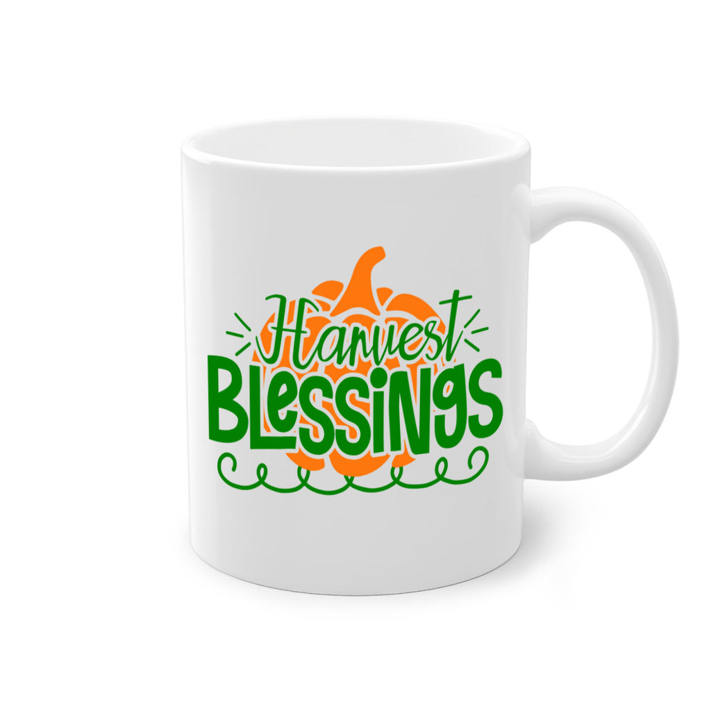 Harvest Blessings 265#- fall-Mug / Coffee Cup