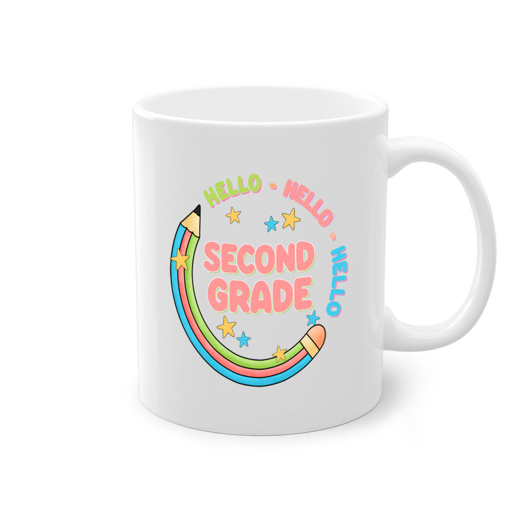 Hello 2nd Grade Pencil 10#- second grade-Mug / Coffee Cup