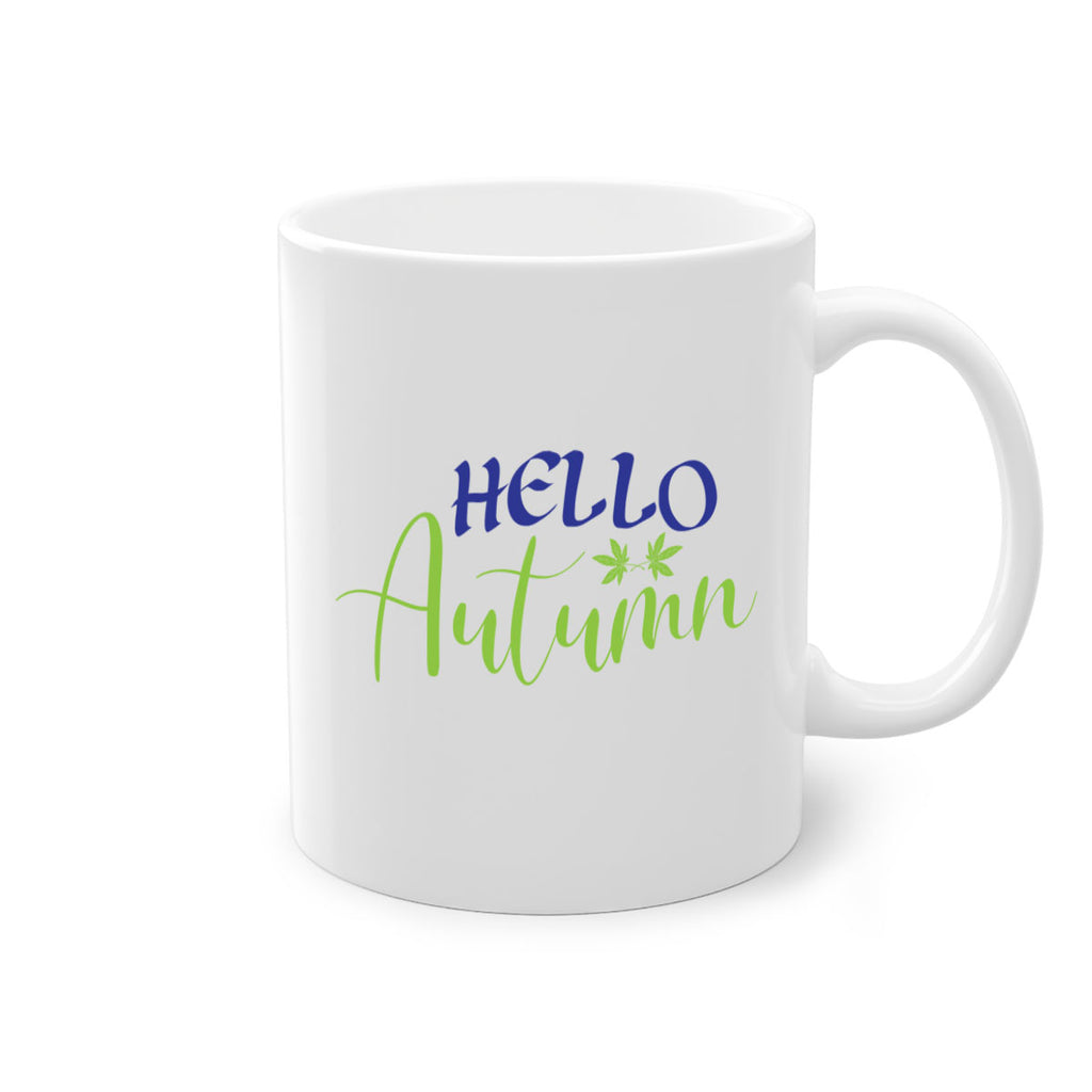 Hello Autumn 271#- fall-Mug / Coffee Cup