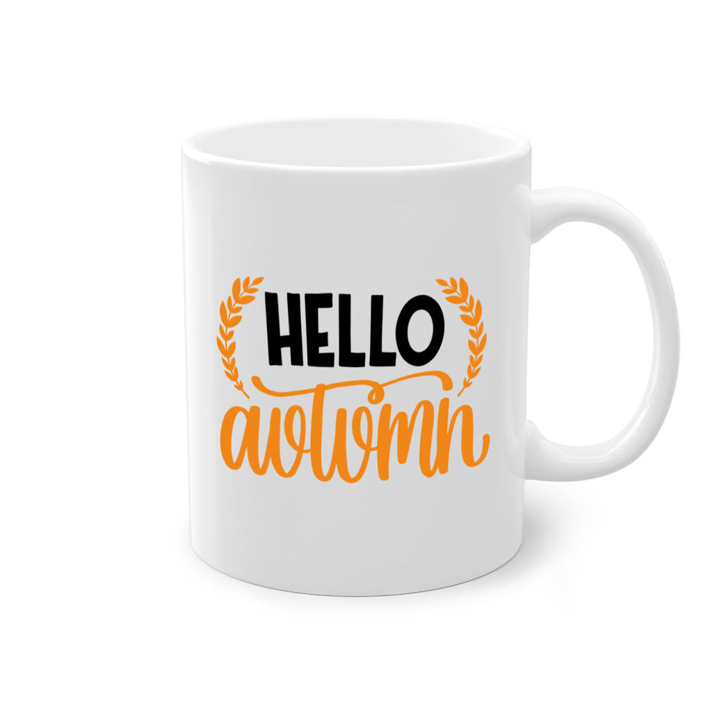 Hello Autumn 493#- fall-Mug / Coffee Cup