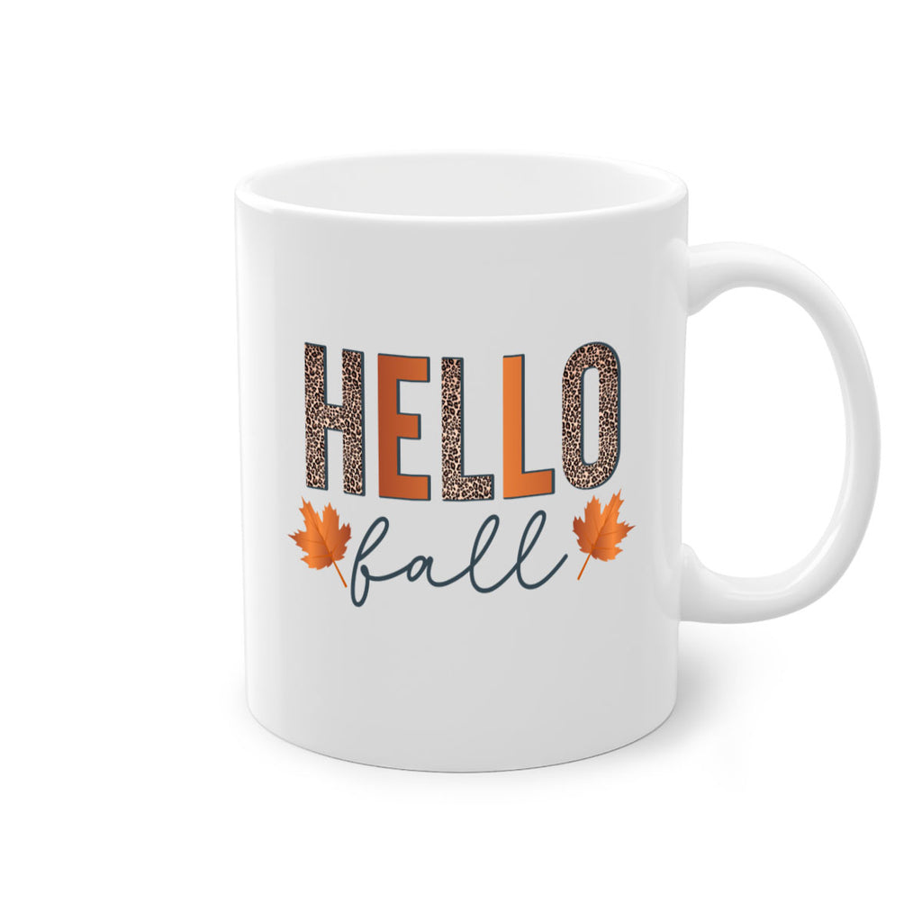 Hello Fall 272#- fall-Mug / Coffee Cup
