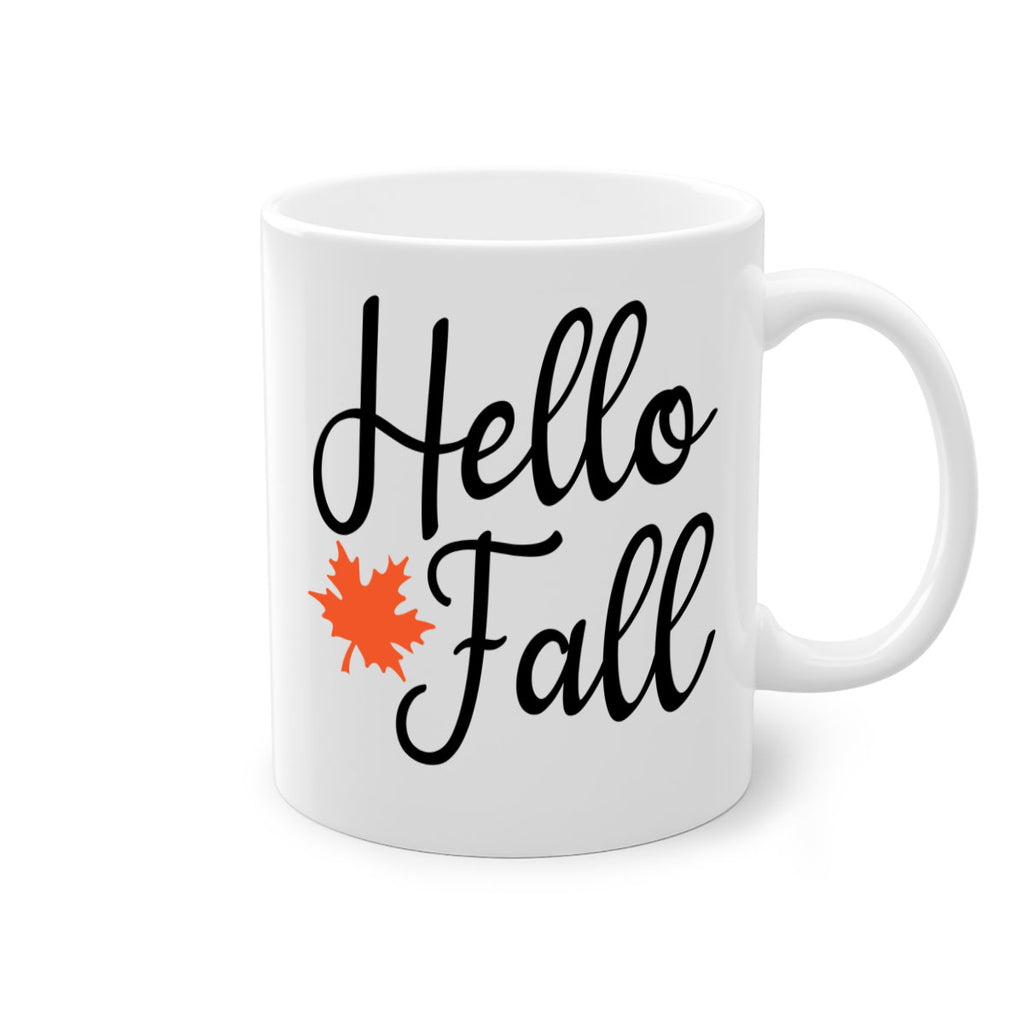Hello Fall 274#- fall-Mug / Coffee Cup