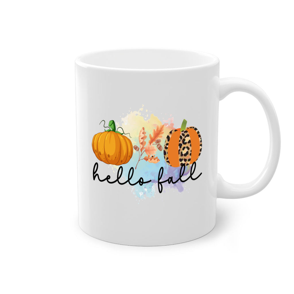 Hello Fall 277#- fall-Mug / Coffee Cup