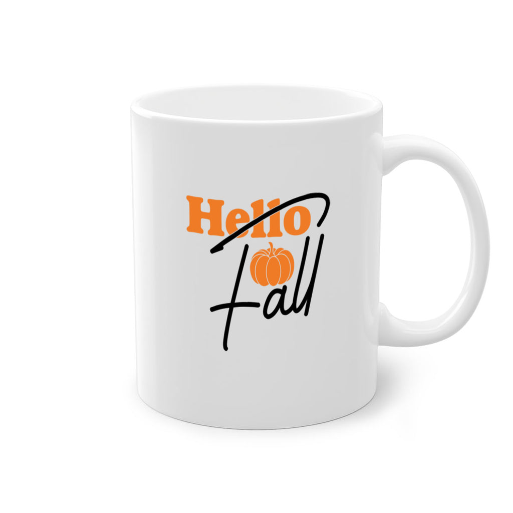 Hello Fall 279#- fall-Mug / Coffee Cup